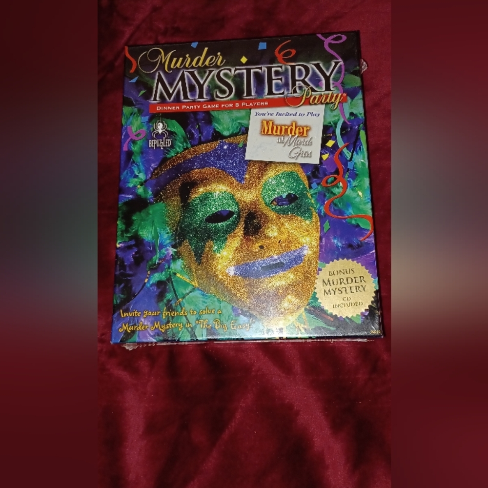 Sale, Murder Mystery, Dinner Party Game